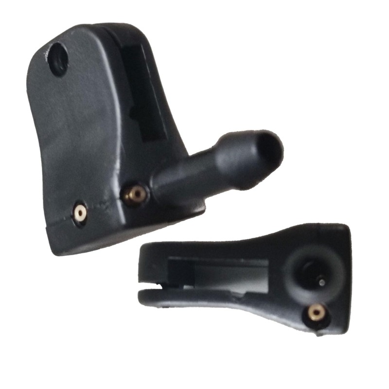 UpAmcarker Universal Front Windshield Wiper Arm Washer Nozzles w/Mounting screws
