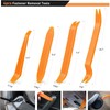 YFRENZICAL 240 Retainer Clips+5 Fastener Remover Car Plastic Rivets Fasteners