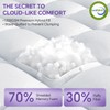 ChiXpace Queen Mattress Topper, Viscose Derived from Bamboo, Pillow Top