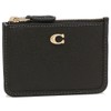 Coach CH810 B4BK Women's Mini Skinny Pass Case, Black, (9)