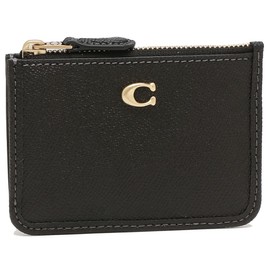 Coach CH810 B4BK Women's Mini Skinny Pass Case, Black, (9) B4BK Black