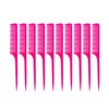 Hair Rat Tail Comb 10-Piece Set for Bangs Hair Comb 97ea