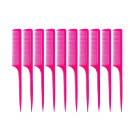 Hair Rat Tail Comb 10-Piece Set for Bangs Hair Comb 97ea