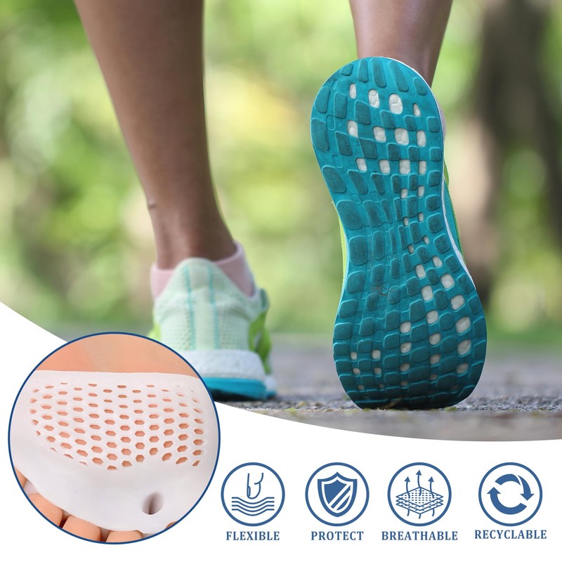 Zivyes 4 Pairs Silicone Toe Separators for Women and Men
