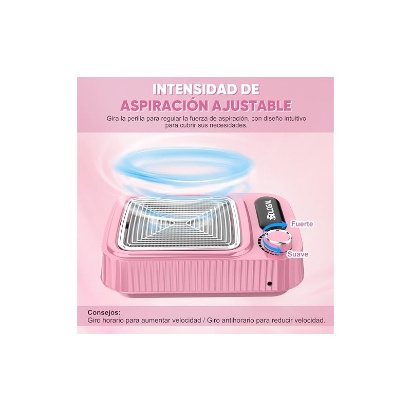 2en1 Taladro De Uñas Pulidor Esmeril Drill Profesional 45000