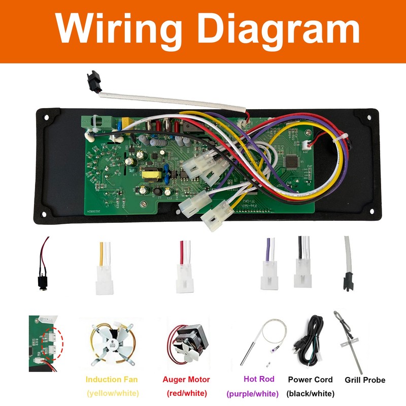 Digital Control Board Kit for Oklahoma Joe's Wood Pellet Grills,