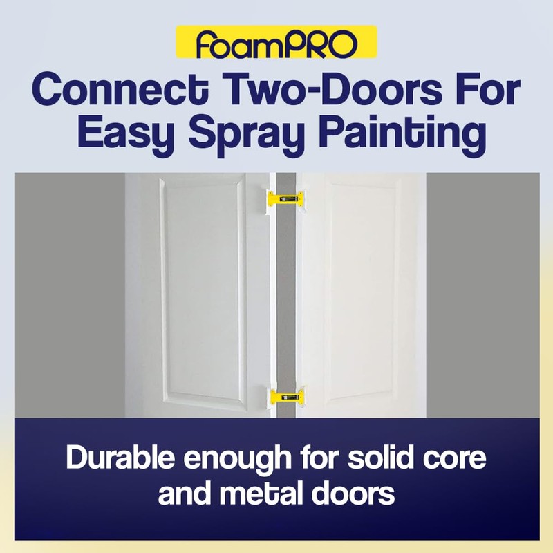 FoamPRO 132 Spray Painting Door Stand with 4 Mounting Screws