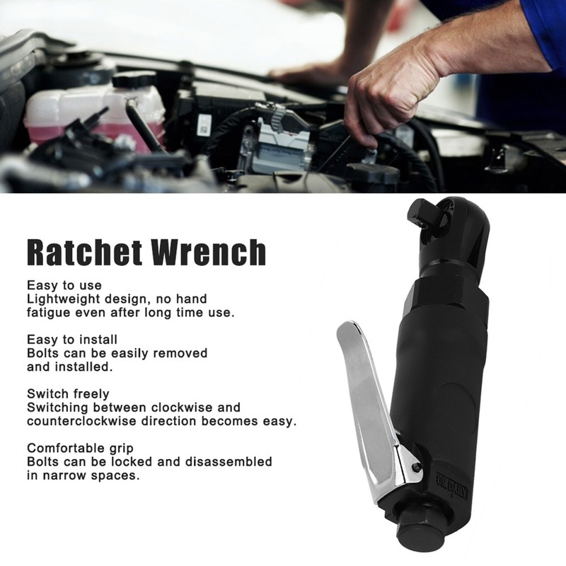 3/8 Mini Ratchet Wrench Forward and Reverse Portable Mini Pneumatic