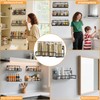 OUUTMEE Spice Rack Wall, Spice Rack, Pack of 2 Spice