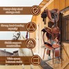 awliye 4 Tier Saddle Stand Wall Mount for Western and