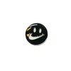 Metal & Enamel Swoosh Smiley Face Mashup Logo Lapel Pin