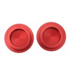 2pcs Motorcycle Frame Hole Cap CNC Aluminum Dustproof Frame Hole