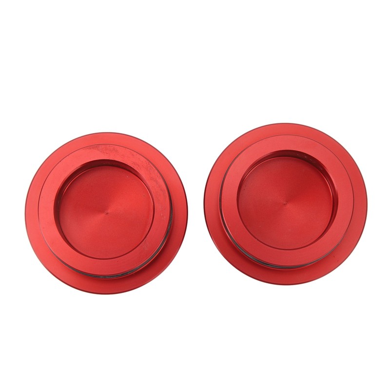 2pcs Motorcycle Frame Hole Cap CNC Aluminum Dustproof Frame Hole