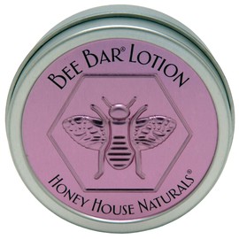 Honey House Naturals Bee Bar Hand/Body Lotion para Mujer, Lavender, 0.6 Oz/17 gr