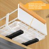 Pull-Out Double/Single Tier Dish Rack for Cupboard, Slide Out Dish