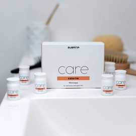 Subrina Professional Care Keratin Therapy for Extremely Damaged Hair, Keratin Therapy 6 x 10 ml