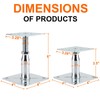 YEUQWJ 2 Pack Adjustable Support Jack for The Floor,Deck Foundation,Post