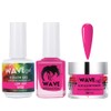 WAVEGEL Soak-Off Gel, Nail Lacquer & Acrylic/Dip Powder Matching Set