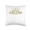Jesus is King Christian T-Shirt Jesus is King Christian Quote