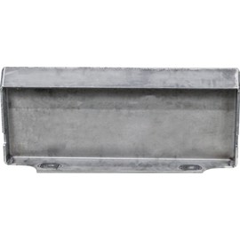 Mini Skid Steer Loader Attachment Plate, Heavy-Duty Steel, 24" x 10.25", Unfinished - Made in USA