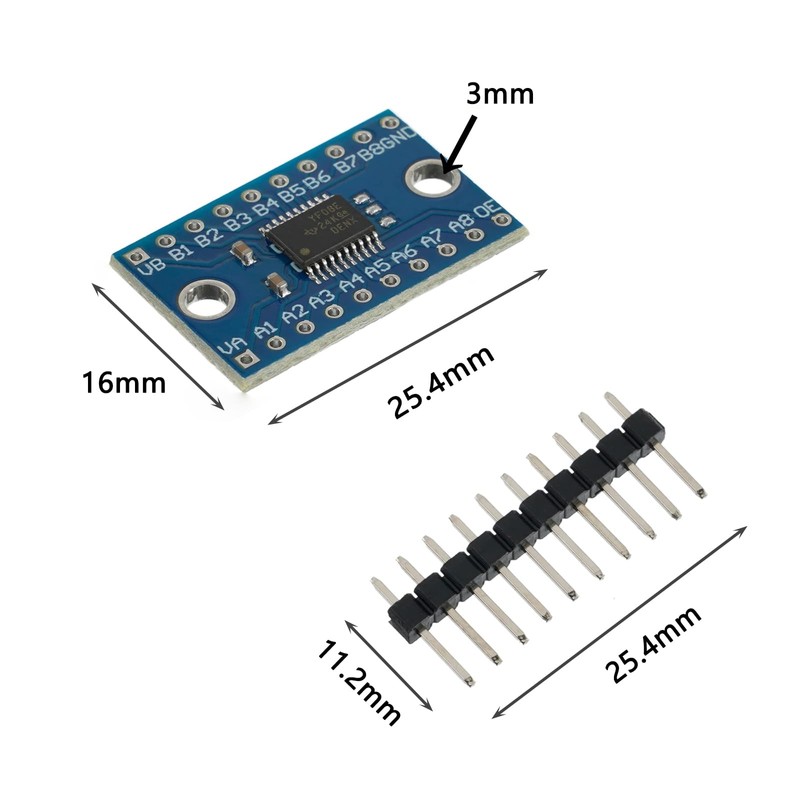 10PCS TXS0108E High Speed Full Duplex Switch 8-Way 8-Channel Logic
