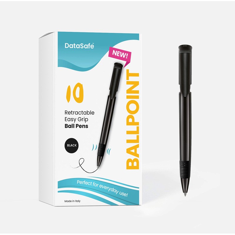Retractable Ballpoint Pen | Medium Point (1.0mm) | Black |