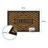 H.U.T Home Styles Tapete De Entrada Welcome Fibra De Coco