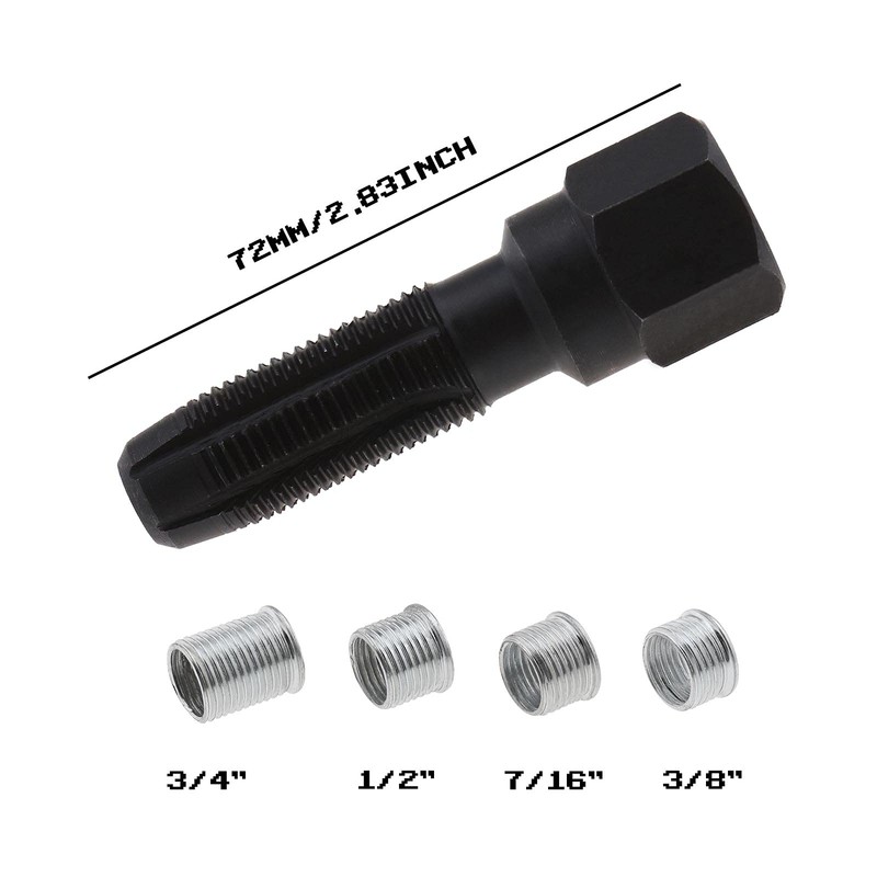 Be In Your Mind 5pcs Spark Plug Rethread Cylinder Head
