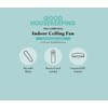 Good Housekeeping 52" Lanier Falls Ceiling Fan with Reversible Blades,