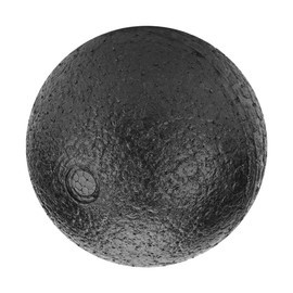 Yoga Massage Ball, Relax Muscles Soft Foam Roller Ball with High Density Foam Structure for Massaging Muscles for Adults for Rehab Exercises(Black, 10CM Single Ball)