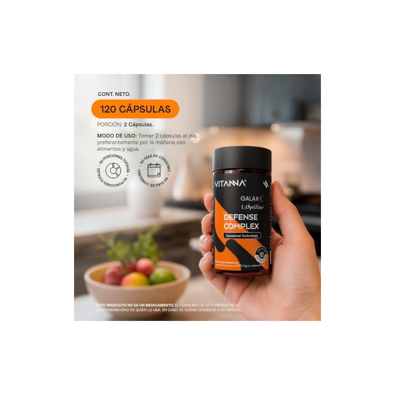 VITANNA® Defense Complex NAC Vitamina C Liposomal y Glutatión