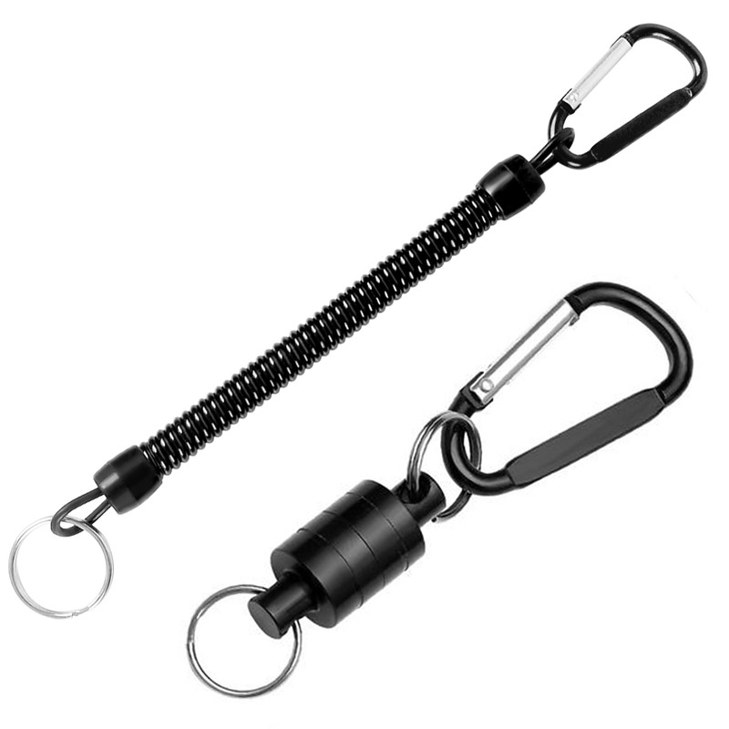 3pcs Fly Fishing Magnetic Net Release Holder Fishing Lanyard Magnetic