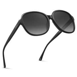 CARFIA Oversized Sunglasses for Women Polarised UV400 Protection Fashion Trendy