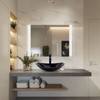 YIMAI Ingenuity Vessel Sink Bathroom Sinks Tempered Glass Art Basin