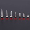 500PCS M3 Screws Assortment Kit,DIN Multi-Purpose Stainless Steel 304/ Carbon