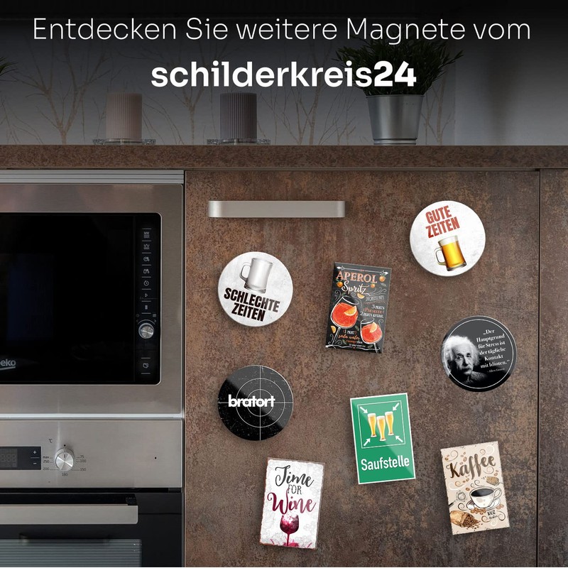 schilderkreis24 Funny Albert Einstein Quote "Oben ohne heißt Nicht Immer