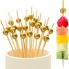 200 Pcs Cocktail Picks,4.7 Inch Fancy Toothpicks,Disco Ball Decorative Toothpicks