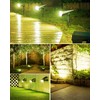 Biling Solar Spot Lights Outdoor, Bright 700 Lumen Solar Outdoor