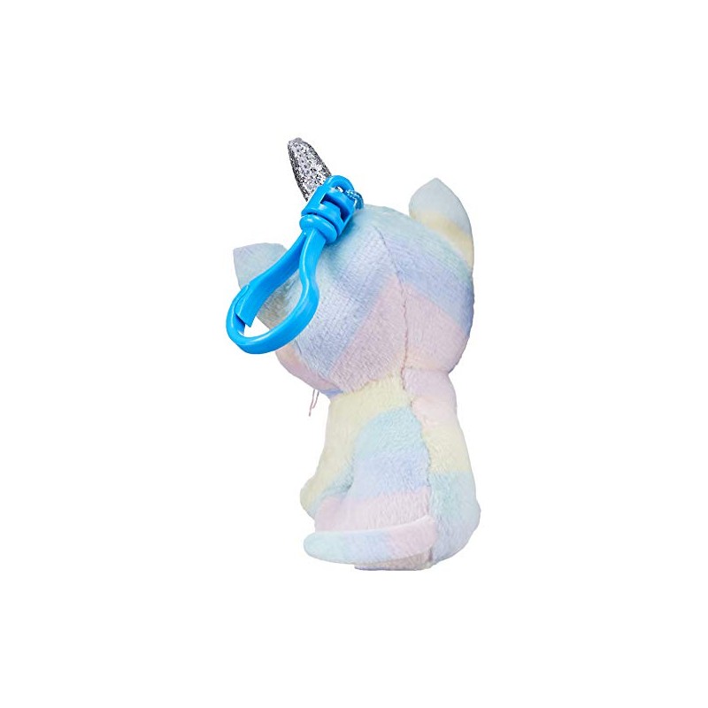 TY Heather Cat W/Horn Keyring, Multicoloured, One Size