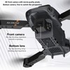 Four Way Obstacle Avoidance Drone 4K HD 50x Zoom Foldable