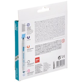 APLI Kids 16807 Felt Tip Pens, Stamps, Pack of 10, Individual