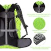 PINEPAN Waterproof Backpack Rain Cover with Adjustable Non-Slip Buckle Straps