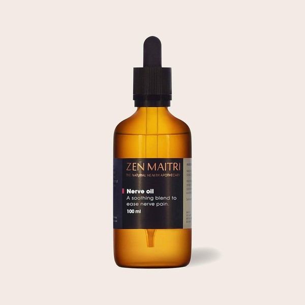 Zen Maitri Sciatica Nerve Oil – 100ml | Natural Relief