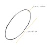 GRIRIW Minimalist Thai Silver Bracelet Thin Bangle Women's Jewelry Bangle