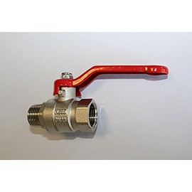 Riegler 115719 Ball Valve "Valve Line" Hand Lever Blue IG/ET, G 1/4