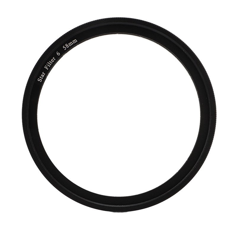 Star Filter 6 Line High Definition Coating Adjustable Cross Screen