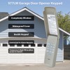 Qblahip 976LM 950D Garage Door Keyless Entry Keypad Opener for