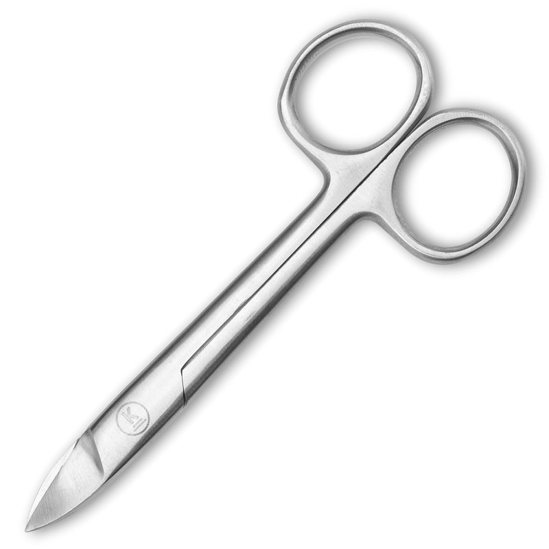 K-Pro Stainless Steel Toenail Scissors - 11 cm Professional Pedicure