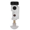 RV Toilet Water Valve Assembly, Plastic Stable Toilet Valve Kit