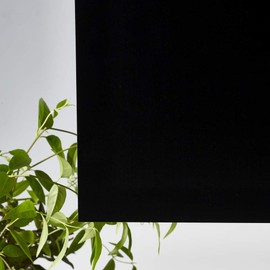 akurisande- Hard UPVC Plate Opaque Type Sunday Seat 300 mm × 300 mm Thick 0.5 mm Black 300 SS 0.5 